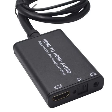 Newest HDMI Audio Splitter HD Converter HDMI to HDMI Audio Extractor ...