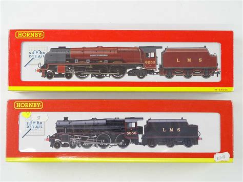 Lot 209 - A pair of HORNBY OO gauge steam locomotives