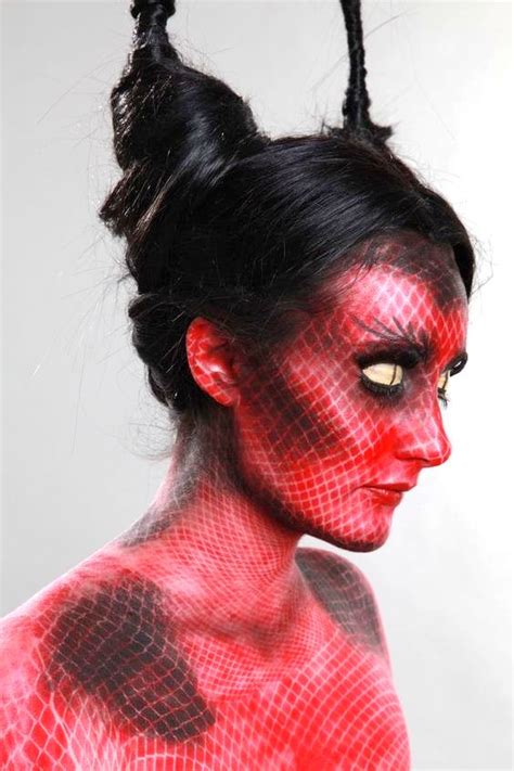 20 Devil Halloween Makeup Ideas for Women - Flawssy