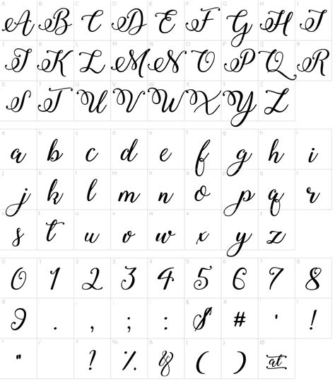 Calligraphy Generator Printable