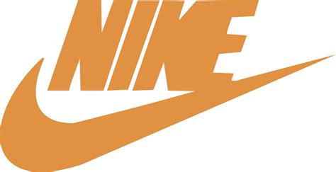 Orange Nike Logo Png