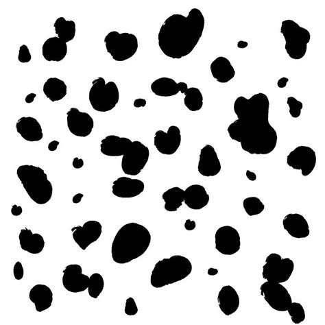 Dalmatian Spots Template Printable - Printable Templates