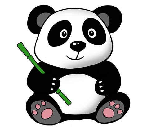 How to Draw a Cute Panda in a Few Easy Steps | Easy Drawing Guides