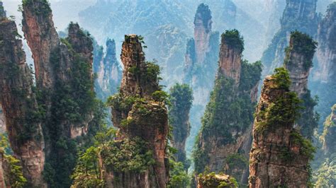 Zhangjiajie National Forest Park Hunan Province China (With images ...