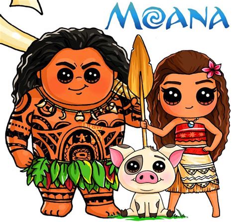 Moana Drawings Cute