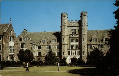 Entrance of the Duke University School of Medicine and Duke Hospital ...