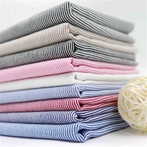 Aliexpress.com : Buy Pure cotton striped shirt fabric Soft thin cloth ...