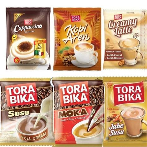 Sedu KOPI TORABIKA CAPPUCCINO AREN CREAMY LATTE SUSU JAHE DUO TORA CAFE ...