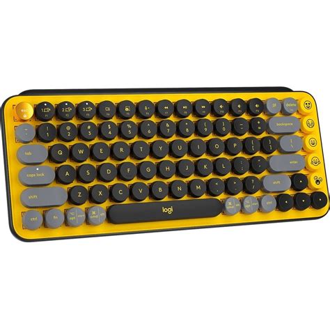 Buy Logitech POP Keys Wireless Mechanical Keyboard with Customizable ...