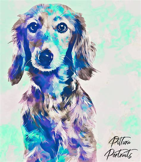 Custom pet portraitdog portrait custom dog portrait | Etsy