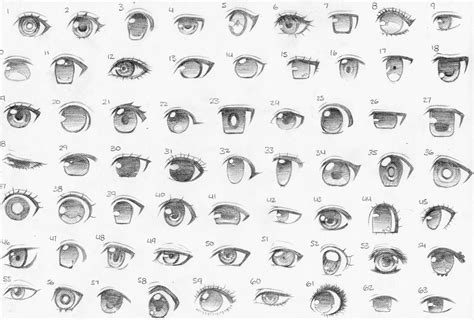 Eye Styles Anime / How To Draw Anime Eyes 4 Different Styles Voice Over ...