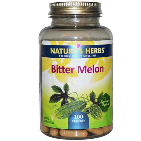 Bitter Melon Nature's Herbs Supplement Australia | Bitter Melon 100 ...