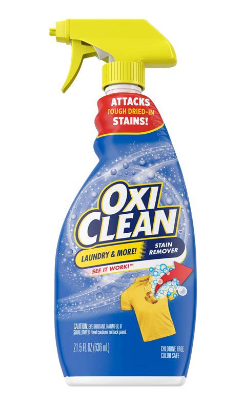 OxiClean Laundry Stain Remover Spray, Laundry Spot Stain Remover for ...