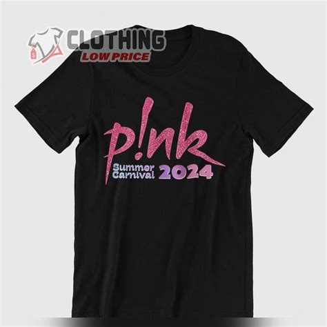 Pink Concert 2024 Tour T- Shirt, Pink Summer Carnival 2024 Australia ...