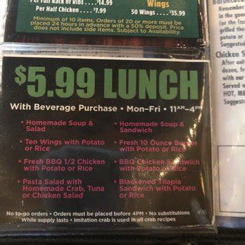 Clearwater Beach Hotel Specials: Flanigans Lunch Special