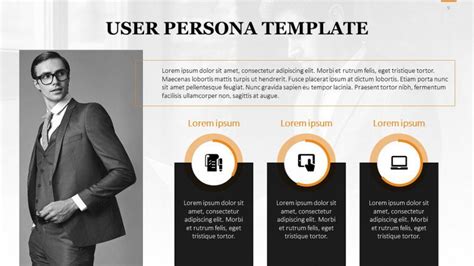 User Persona PowerPoint Template | Free PowerPoint Template