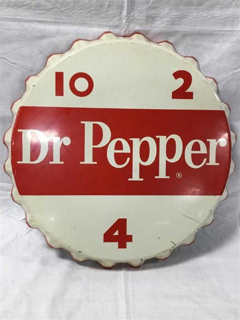 Dr. Pepper 10 2 4 Bottle Cap Sign