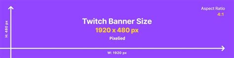 Hướng dẫn Twitch background banner size và cách tạo banner hoàn hảo