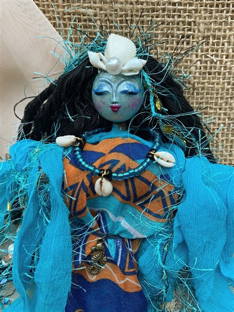 La Sirene Voodoo Altar Doll Lwa of Luck and Wealth Safe | Etsy