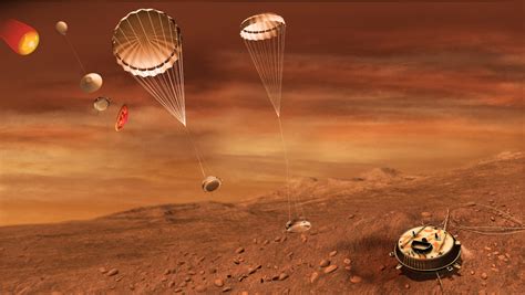 ESA Science & Technology: Huygens' descent and landing in 2005