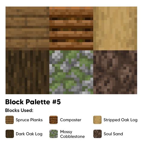 Oak Wood Planks Minecraft