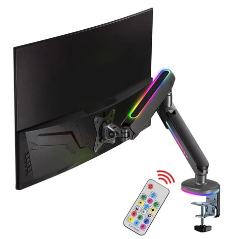 Buy AVLT Christmas RGB Lights Single 13”-34” Monitor Arm Desk Built-in ...