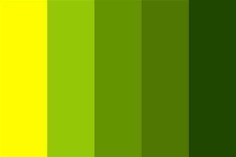 green - yellow Color Palette