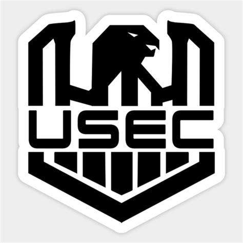 Escape From Tarkov USEC litle logo - Tarkov - Sticker | TeePublic