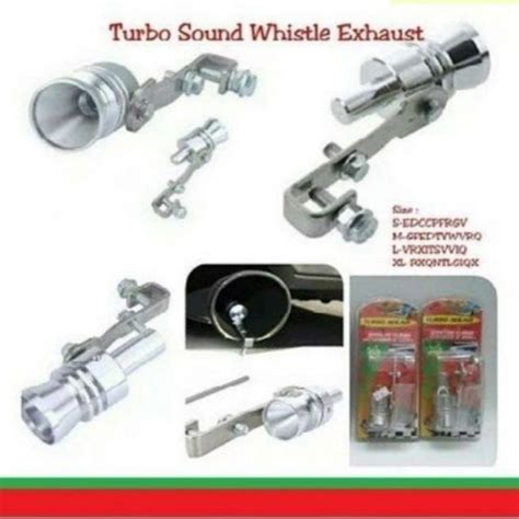 TURBO SOUND WHISTLE EXHAUST (1 PCS) | Shopee Malaysia