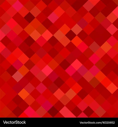 Red abstract square pattern background Royalty Free Vector