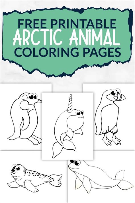 Printable Coloring Pages Of Arctic Animals