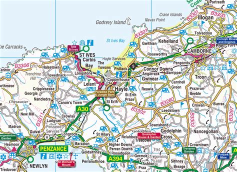 Cornwall Map | Cornwall Guide