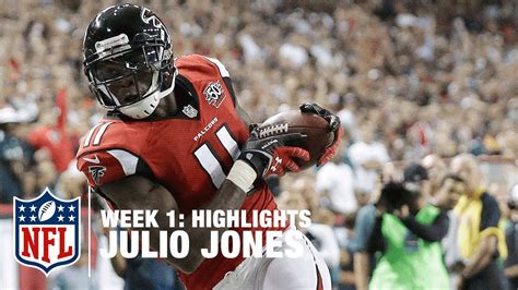 Julio Jones Highlights (Week 1) | Eagles vs. Falcons | NFL - YouTube