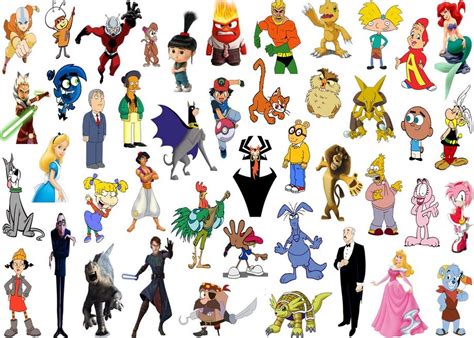 Click the 'A' Cartoon Characters Quiz - By ddd62291