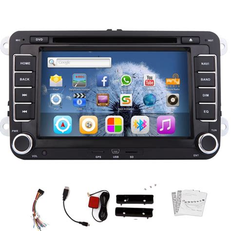 Powerful 7'' Car DVD Player GPS Android Bluetooth Car audio stereo With ...