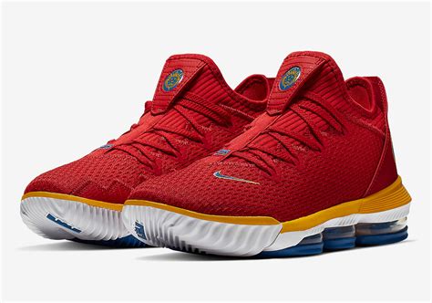 Nike LeBron 16 Low SuperBron CK2168-600 Release Date | SneakerNews.com