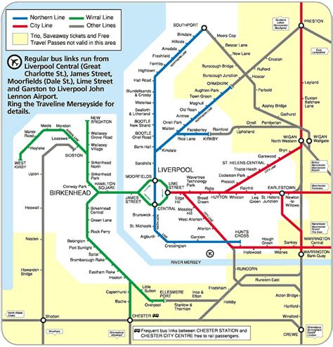 Liverpool Subway Map - Liverpool UK • mappery