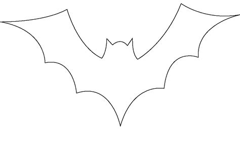 Free Printable Bat Template For Halloween - Printable Word Searches