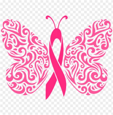 filigree awareness butterfly, cancer ribbon svg, dxf, - breast cancer ...