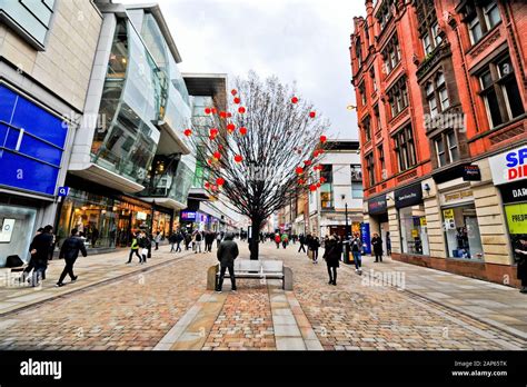 Manchester city centre Stock Photo - Alamy