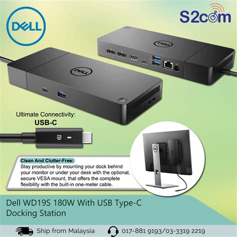 Dock Dell Wd19S , WD19..180W-New Box - Adapter 180W -hàng chính Hãng ...