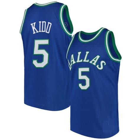 Jason Kidd Dallas Mavericks Throwback Basketball Jersey – Best Sports ...