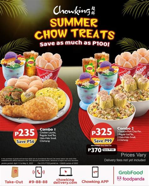 Chowking Summer Chow Treats Available Until May 8, 2022 ONLY – PROUD ...