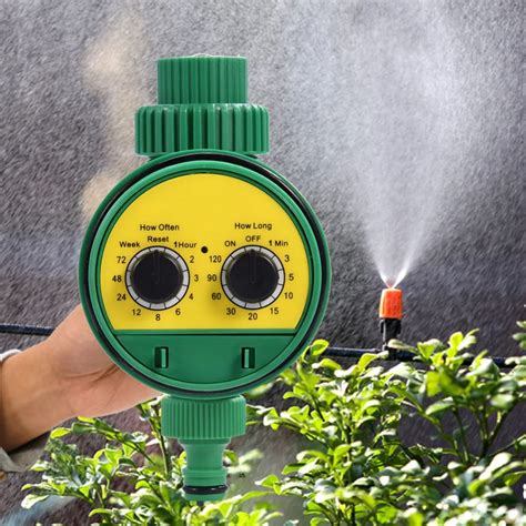 Multi function Garden Irrigation Timer Two Dial Automatic Electronic ...