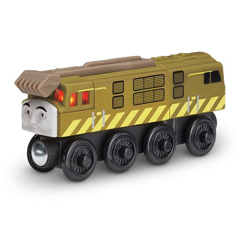 Fisher-Price Thomas the Train Wooden Railway Talking Diesel 10 ...