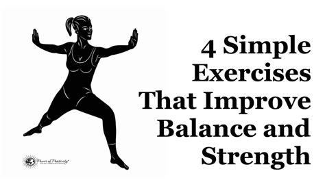 4 Simple Exercises That Improve Balance and Strength