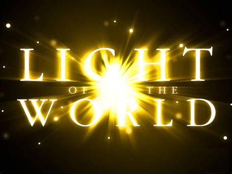 Word Of God: Jesus - Light of the World