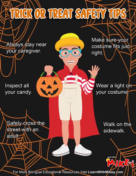 Trick or Treating Safety Tips – Learn With Mikey