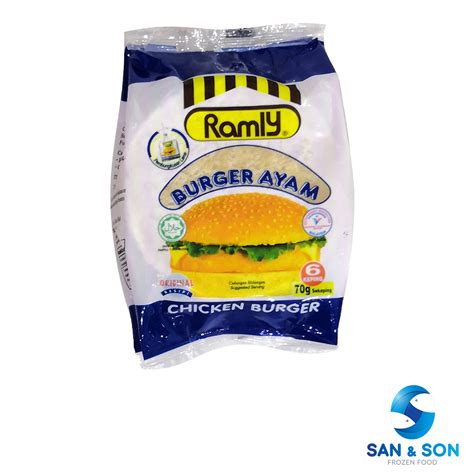 Ramly Burger Ayam 70g