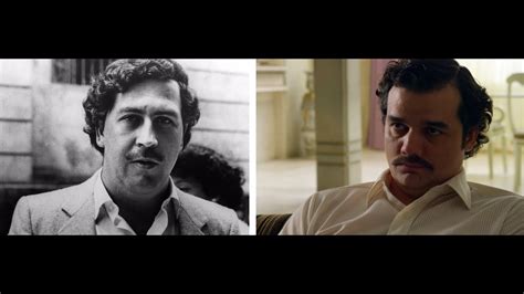 Narcos Real Photos of Characters - Real vs Reel - YouTube